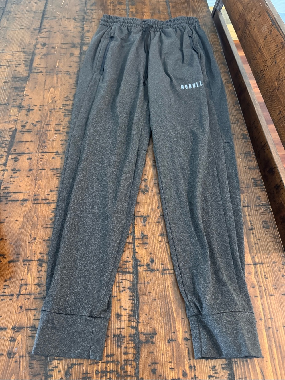 NOBULL Black Heather Joggers